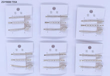 Carregar imagem no visualizador da galeria, Grampo para Cabelo 1 dúzia com 12 cartelas  (T554)