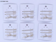 Carregar imagem no visualizador da galeria, Grampo para Cabelo 1 dúzia com 12 cartelas  (T606)