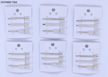 Carregar imagem no visualizador da galeria, Grampo para Cabelo 1 dúzia com 12 cartelas  (T566)