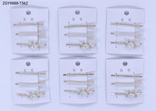 Carregar imagem no visualizador da galeria, Grampo para Cabelo 1 dúzia com 12 cartelas  (T562)