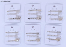 Carregar imagem no visualizador da galeria, Grampo para Cabelo 1 dúzia com 12 cartelas (T556)
