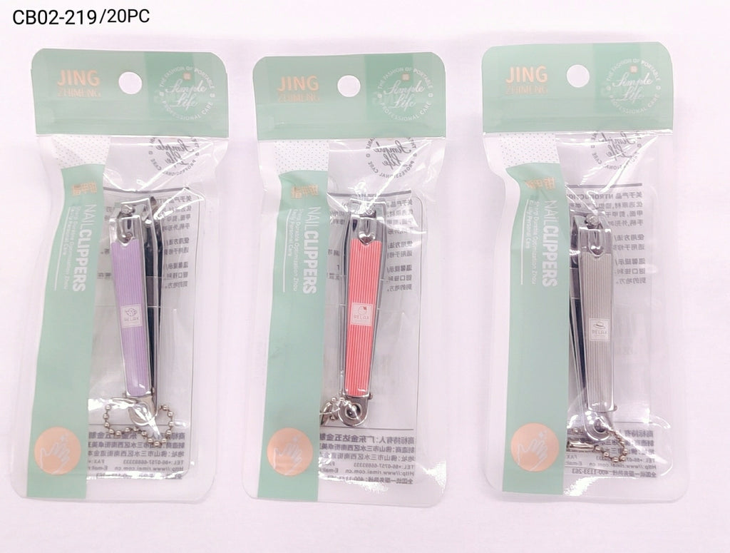 Cortador de Unha 1 dúzia com 20 pçs  (CB02-219/20PÇ)