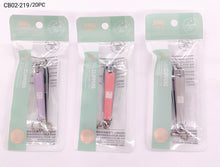 Carregar imagem no visualizador da galeria, Cortador de Unha 1 dúzia com 20 pçs  (CB02-219/20PÇ)
