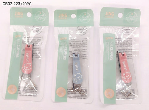 Cortador de Unha  1 dúzia com 20 pçs  (CB02-223/20PÇ)