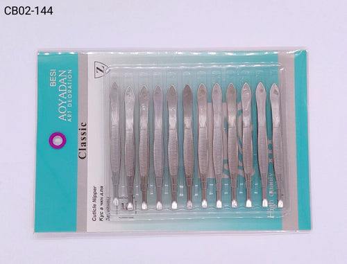 Pinça para Sobrancelha 1 dúzia com 12 pçs (CB02-144)