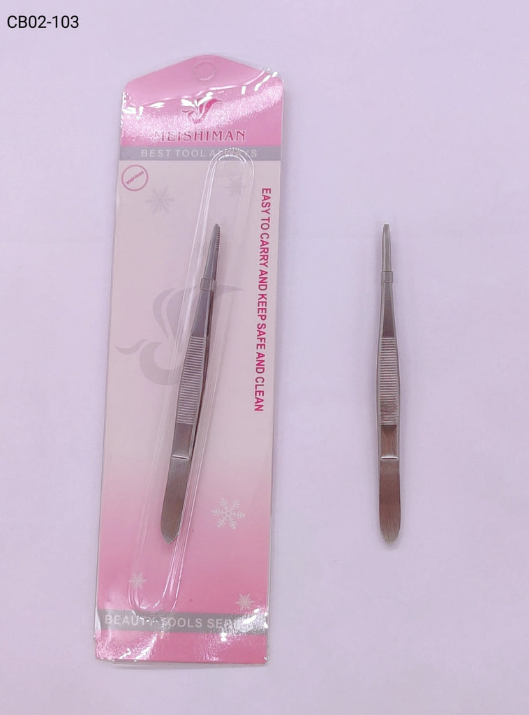 Pinça para Sobrancelha 1 dúzia com 12 embalagens . (CB02-103)