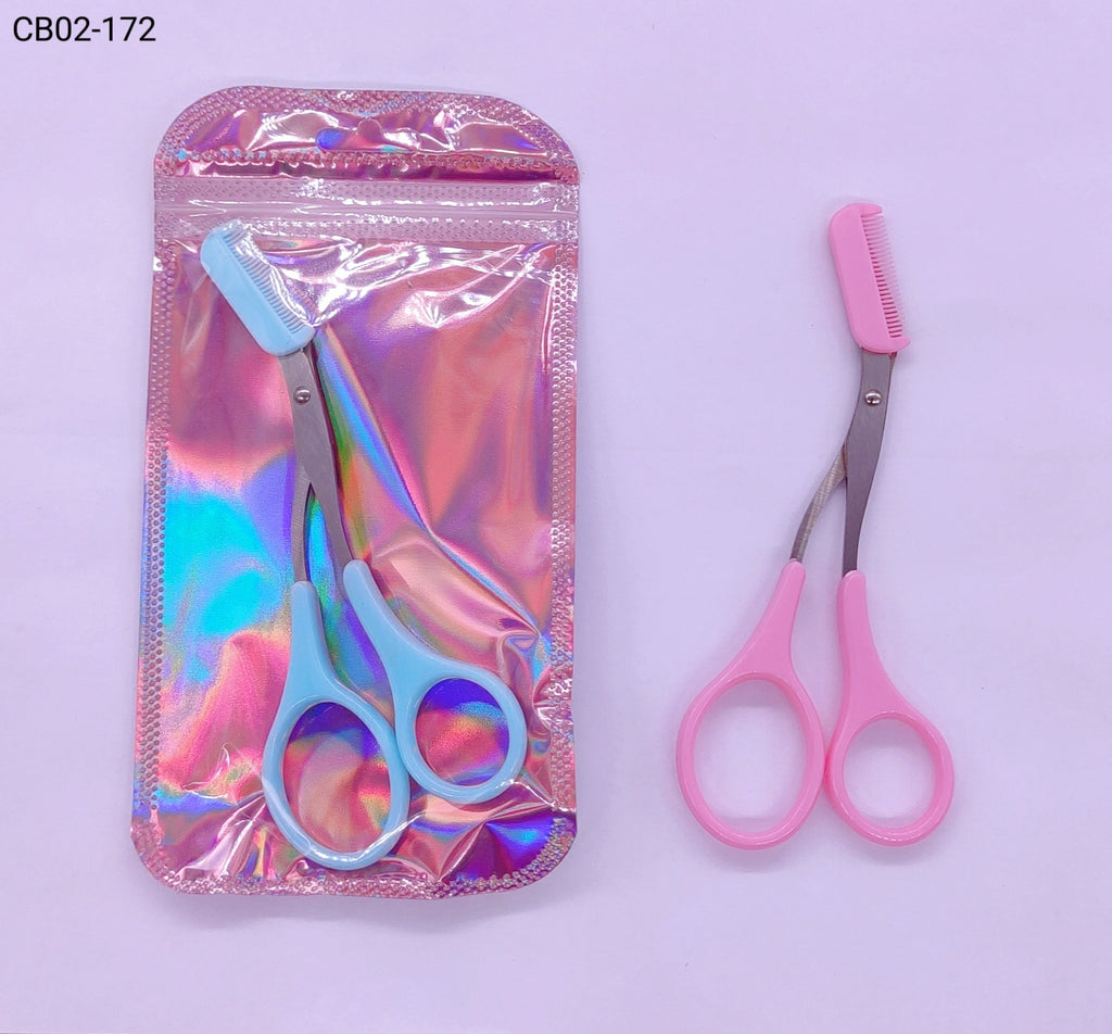 Tesoura para Sobrancelha 1 dúzia com 12 pças (CB02-172)