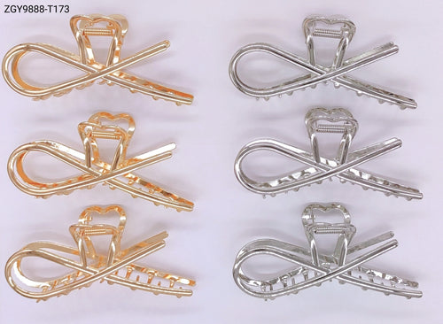 Grampo de Cabelo 1 dúzia com 12 pçs (ZGY9888-T173)