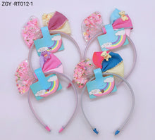 Carregar imagem no visualizador da galeria, Tiara Infantil 1 dúzia com 12 pçs (ZGY-RT012-1)