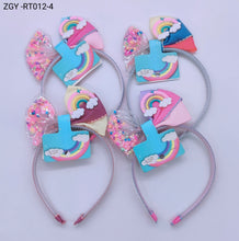 Carregar imagem no visualizador da galeria, Tiara Infantil 1 dúzia com 12 pçs  (ZGY-RT012-4)