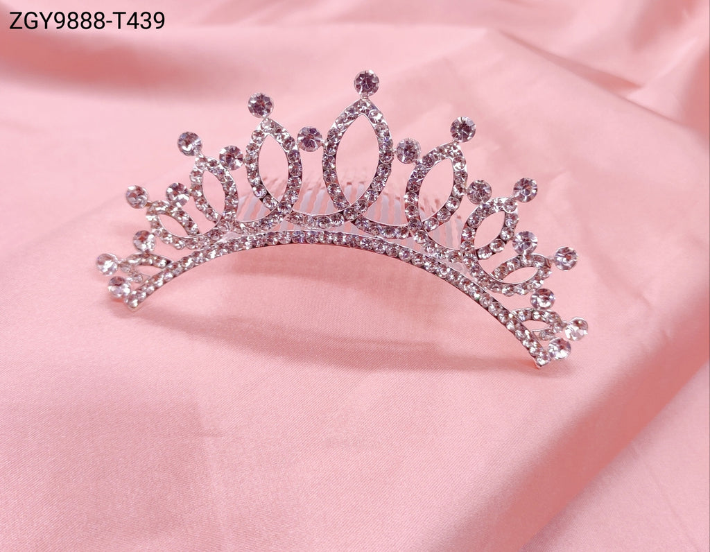 Coroa Infantil Strass Princesa 1 dúzia com 12 pçs  (ZGY9888-T439/10CM)
