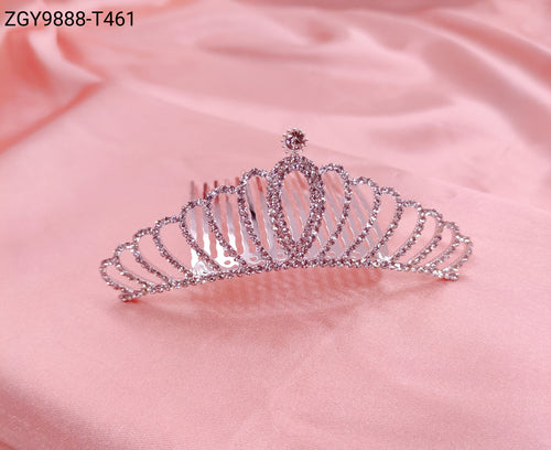 Coroa Infantil Strass Princesa 1 caixa com 12 pçs (ZGY9888-T461/8CM)