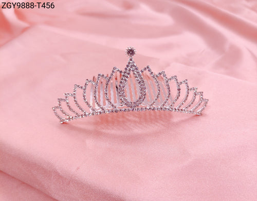 Coroa Infantil Strass Princesa 1 dúzia com 12 pçs  (ZGY9888-T456/8CM)