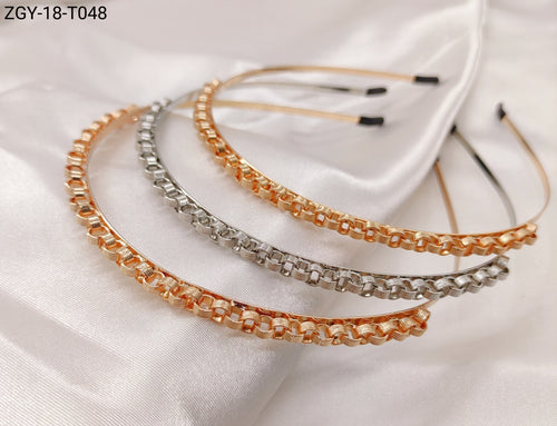 Tiara Metal 1 dúzia com 12 pçs (ZGY-18-T048)