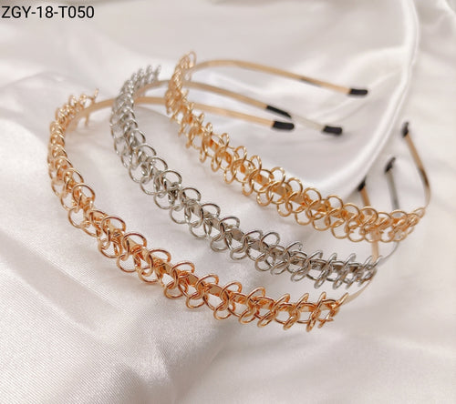 Tiara Metal 1 dúzia com 12 pçs (ZGY-18-T050)