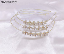 Carregar imagem no visualizador da galeria, Tiara com Pedras e Strass 1 dúzia com 12 pçs   (ZGY-9888-T576)