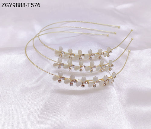 Tiara com Pedras e Strass 1 dúzia com 12 pçs   (ZGY-9888-T576)