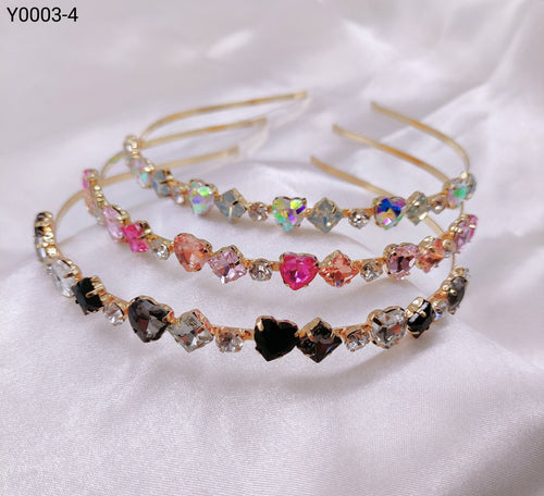 Tiara Pedraria 1 dúzia com 12 pçs  (Y003-4)