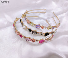 Carregar imagem no visualizador da galeria, Tiara Pedraria 1 dúzia com 12 pçs (Y0003-2)