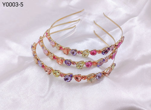 Tiara Pedraria 1 dúzia com 12 pçs (Y0003-5)