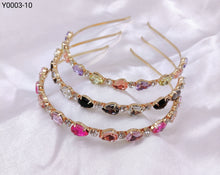 Carregar imagem no visualizador da galeria, Tiara Pedraria 1 dúzia com 12 pçs (Y0003-10)
