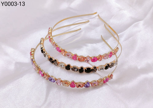 Tiara Pedraria 1 dúzia com 12 pçs (Y0003-13)