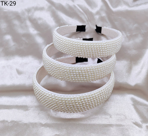 Tiara Pérola 1 dúzia com 12 pçs (TK-29)