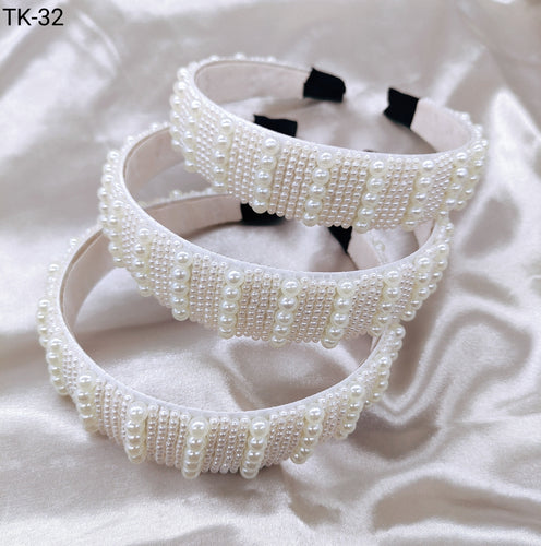 Tiara Pérola 1 dúzia com 12 pçs (TK-32)