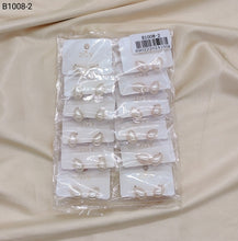 Carregar imagem no visualizador da galeria, Brincos Folheados de Pérolas 1 dúzia com 12 pçs (B1008-2)