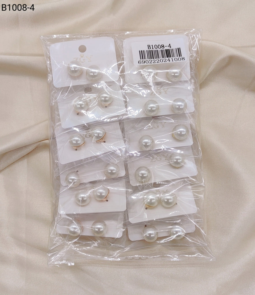 Folheados de Pérolas 1 dúzia com 12 pçs (B1008-4)