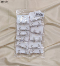 Carregar imagem no visualizador da galeria, Brincos Folheados de Zircônia 1 dúzia com 12 pçs (B1112-1)