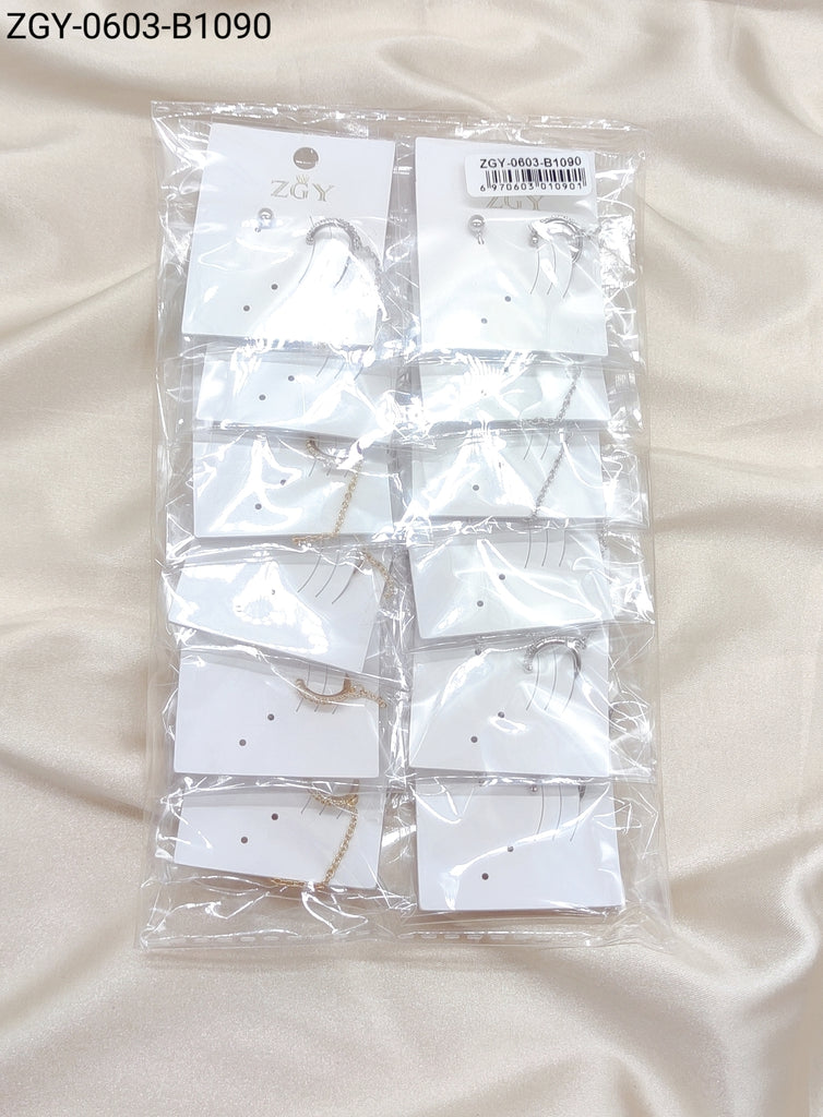 Piercing Fake 1 dúzia com 12 pçs  (ZGY-0603-B1090)
