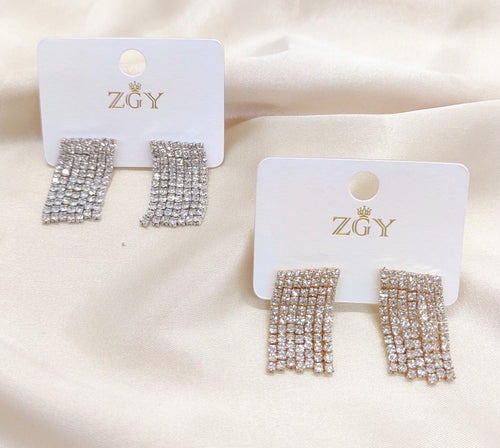 Brincos de Strass para Festa 1 dúzia com 12 pçs (R0047-11)