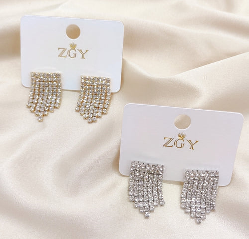 Brincos de Strass para Festa 1 dúzia com 12 pçs (R0047-13)