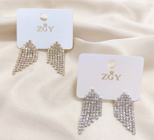 Brincos de Strass para Festa 1 dúzia com 12 pçs (R0047-15)